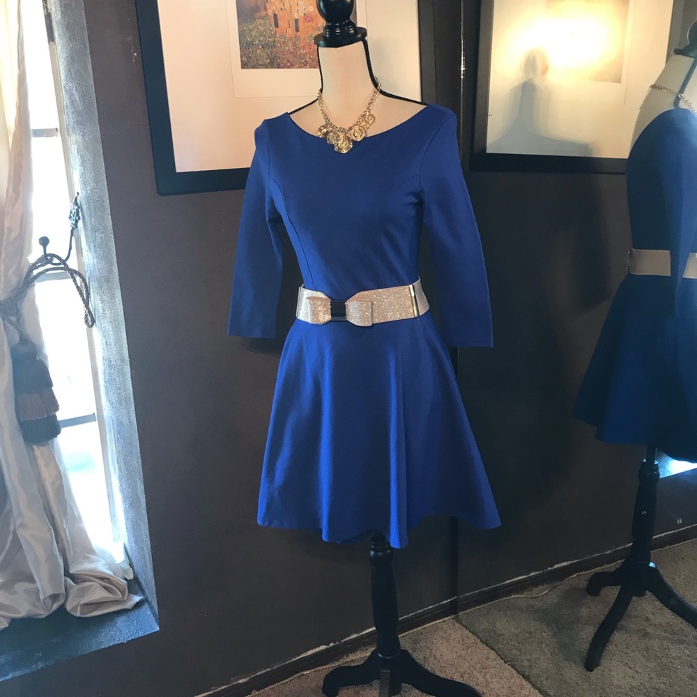 Royal Blue Stop you in your tracks Arden B Dress